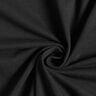 Katoenjersey Piqué fijn – zwart,  thumbnail number 1