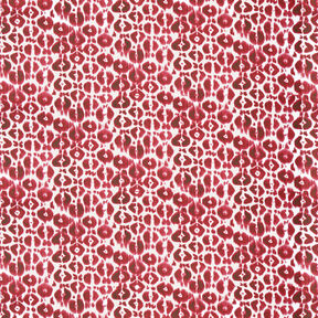 GOTS French Terry Batik luipaardpatroon | TCC x LOOKS by Wolfgang Joop – bessen/creme, 