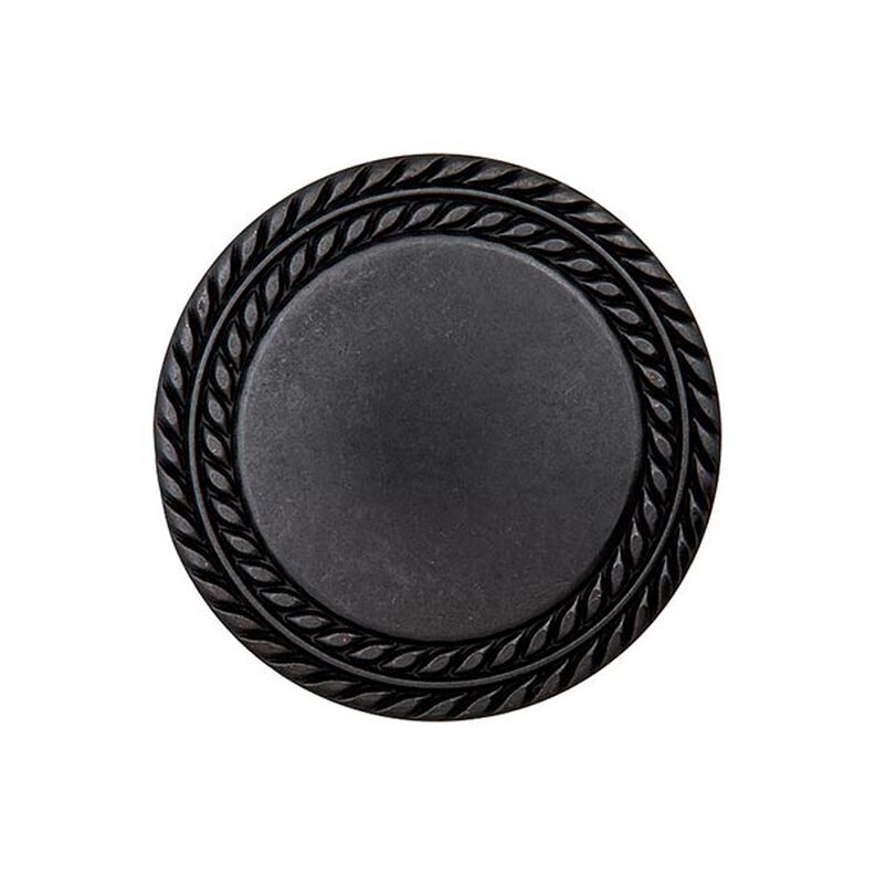 Metalen knoop oogje – zwart,  image number 1