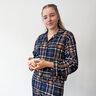 Katoenflanel Gedrukt geruit motief | by Poppy – marineblauw/reekalf,  thumbnail number 6