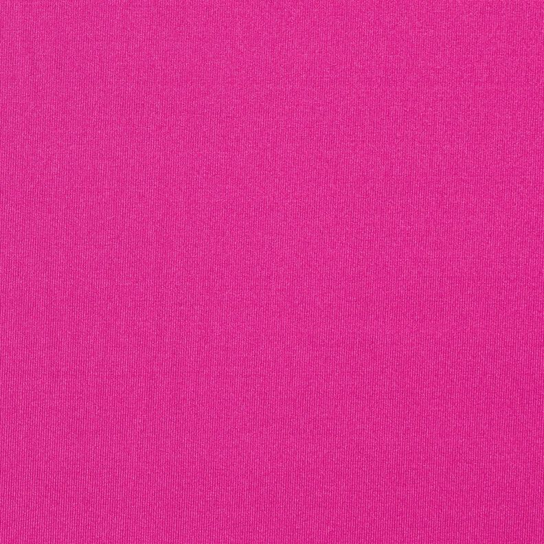 Jersey geborstelde binnenkant effen – intens roze,  image number 4