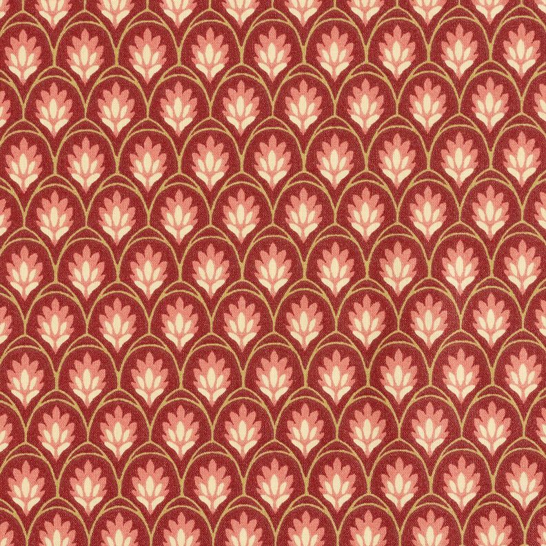 Gecoate katoen Bogen – terracotta,  image number 1