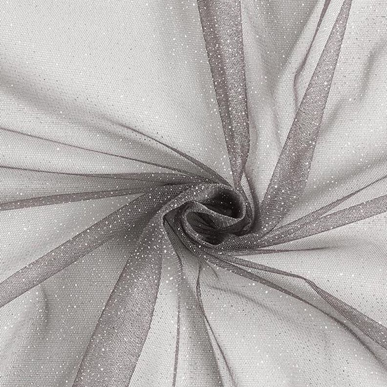 Glittertule royal – donkergrijs/zilver,  image number 1