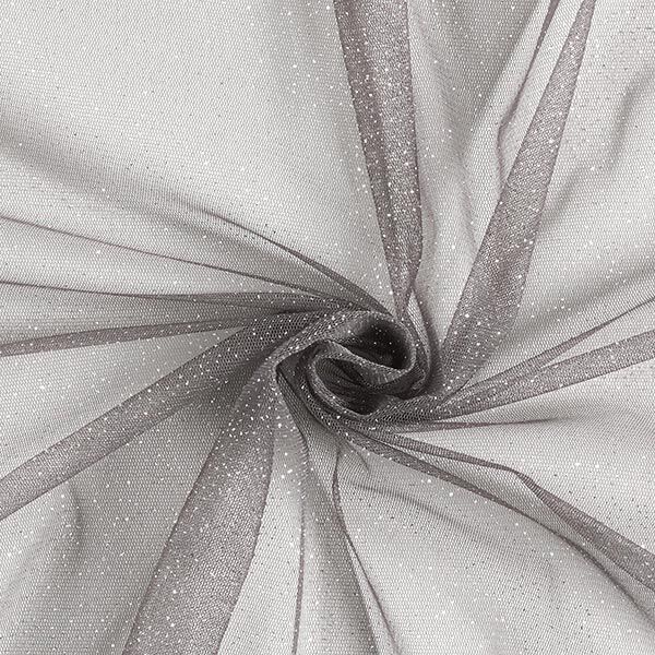 Glittertule royal – donkergrijs/zilver,  image number 1