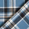 Katoenflanel Ruit – jeansblauw/zwart,  thumbnail number 4