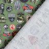 Katoenpopeline Jurassic Park-patches Licentiestof | Universal Studios – pijn,  thumbnail number 4