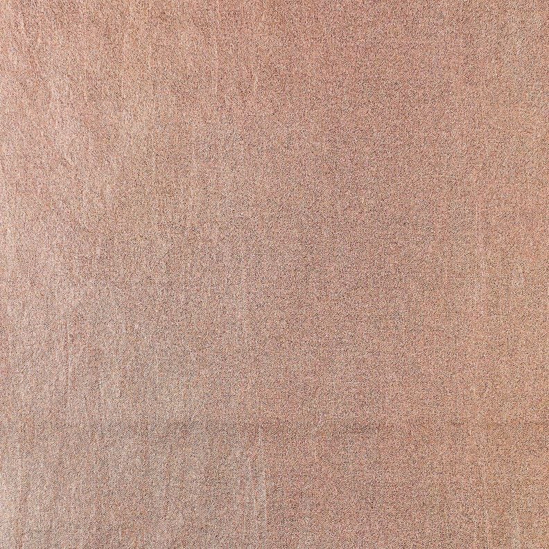 Katoenpopeline Met folie afgewerkt Effen – rosé goud metallic, image number 5