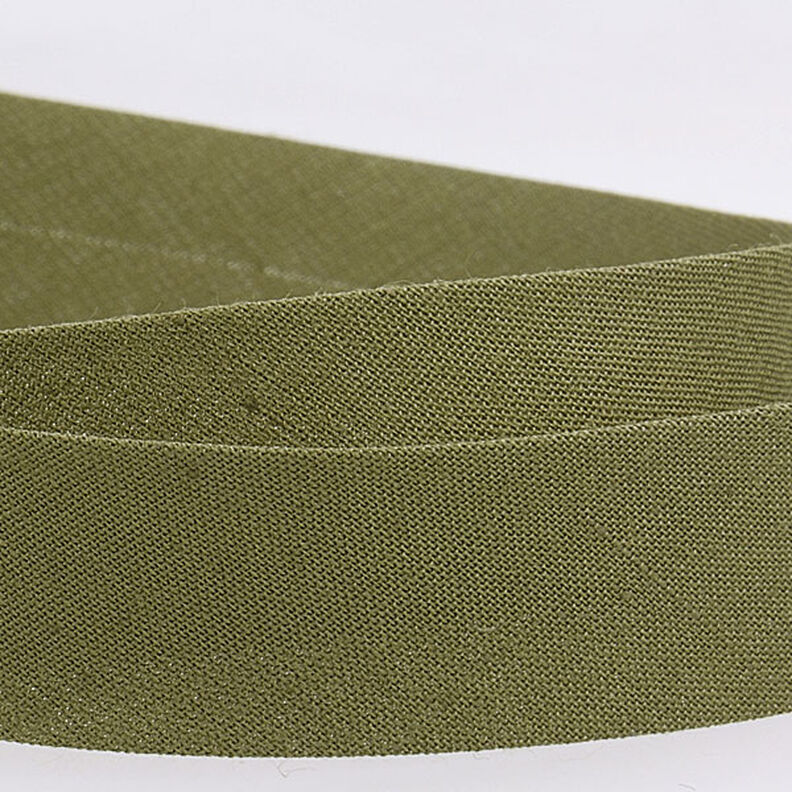 Biasband Polycotton [20 mm] – licht kaki,  image number 2
