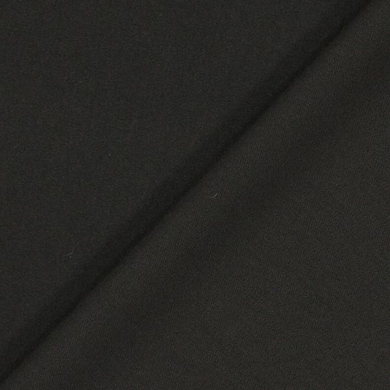 Bi-stretch gabardine – zwartbruin,  image number 3