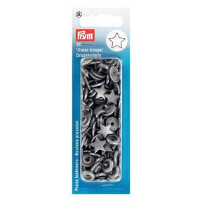 Drukknopen Color Snaps ster 5 - zilvergrijs| Prym, 