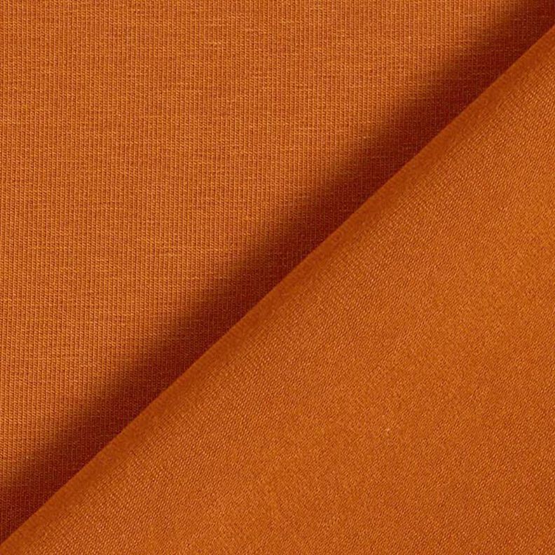 Katoenjersey medium effen – karamel,  image number 5