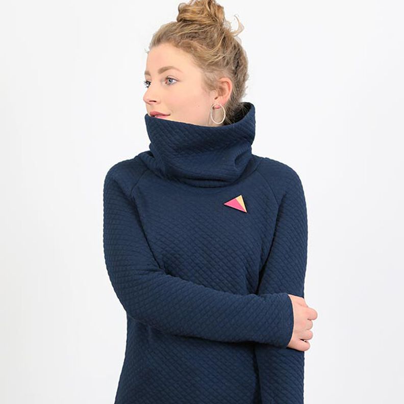 FRAU POLLY - gezellige sweaterjurk met rolkraag, Studio Schnittreif  | XS -  XXL,  image number 7