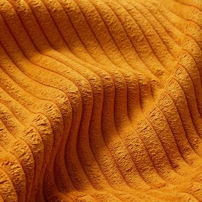 Bekledingsstof zacht corduroy – currygeel, 