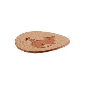 Decoratie walvis [ 23 mm ] – beige, 