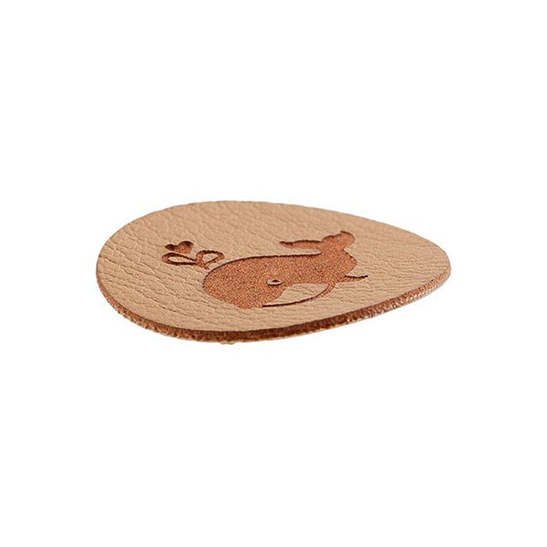 Decoratie walvis [ 23 mm ] – beige,  image number 2