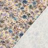 Viscosejersey bloemen en takken digitale print – zand/turkoois,  thumbnail number 4