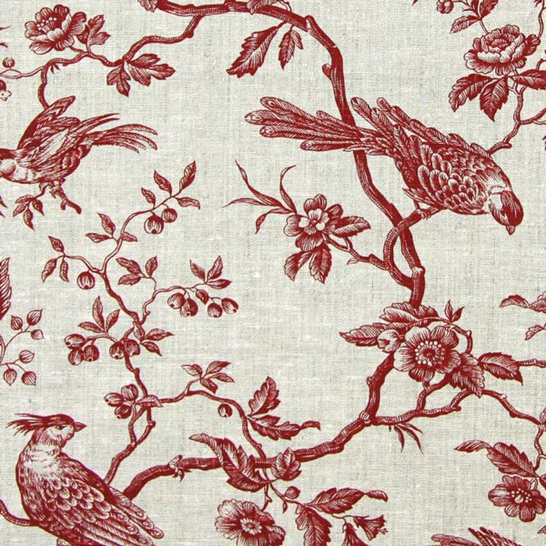 Decolinnen Vogels – karmijnrood,  image number 1