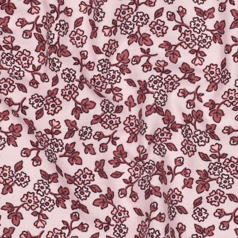 Katoenflanel Bloemetjes | Poppy Fabrics – roos/kaasjeskruid, image number 2