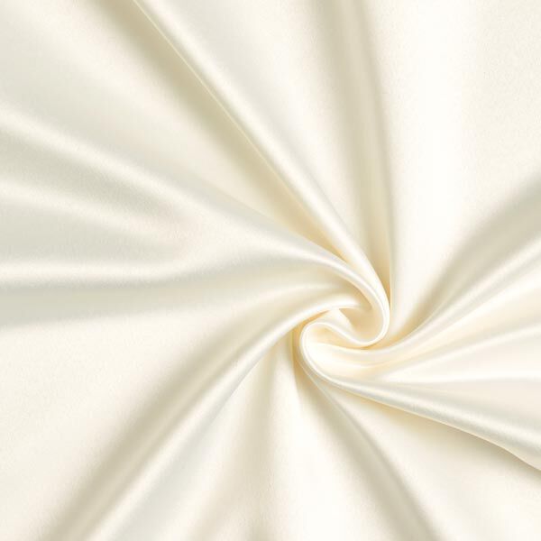 Brautsatin Stretch – ecru, image number 1
