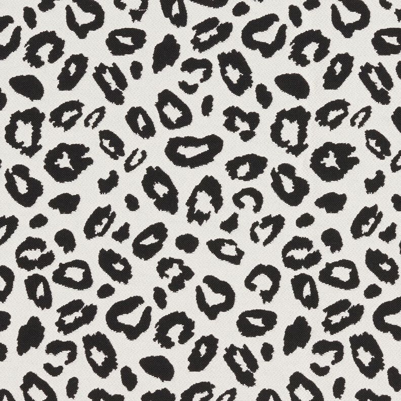 Decostof Jacquard Luipaard – ivoor/zwart,  image number 1