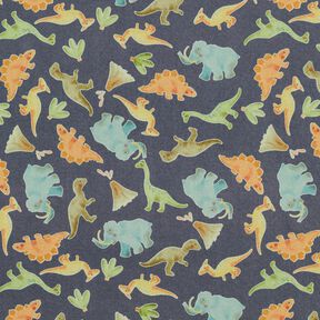 Softshell Kleine dino’s Digitaal printen – anthraciet, 