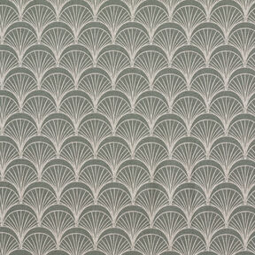 Decostof Half panama elegante boogventilatoren – natuur/riet, 