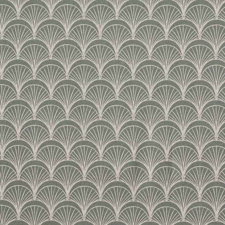 Decostof Half panama elegante boogventilatoren – natuur/riet, image number 1