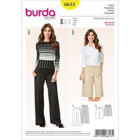 Broek, Burda 6613, 