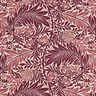 Decostof Half panama Bloemen en ranken – natuur/roodbruin,  thumbnail number 1