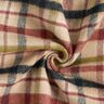 Mantelstof doubleface ruit – beige/bruin,  thumbnail number 4