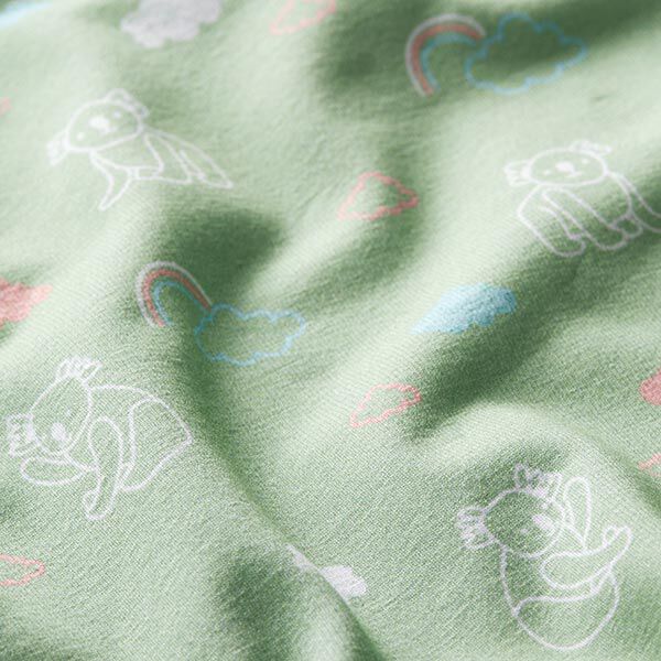 GOTS Katoenjersey Koala | Tula Kids – pastelgroen, image number 2