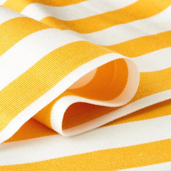 Outdoor Ligstoel stof Lengtestrepen, 44 cm – geel,  image number 2