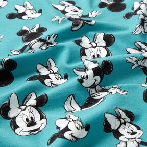 Katoenjersey Minnie Mouse | Disney – lichtblauw, 