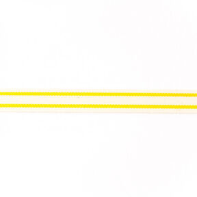 Webband Katoen Strepen – geel, 