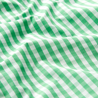 Ballonzijde Vichy-ruit – groen/wit, 