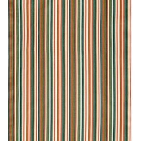 Outdoor Ligstoel stof Lengtestrepen 44 cm – donkergroen/oranje, 