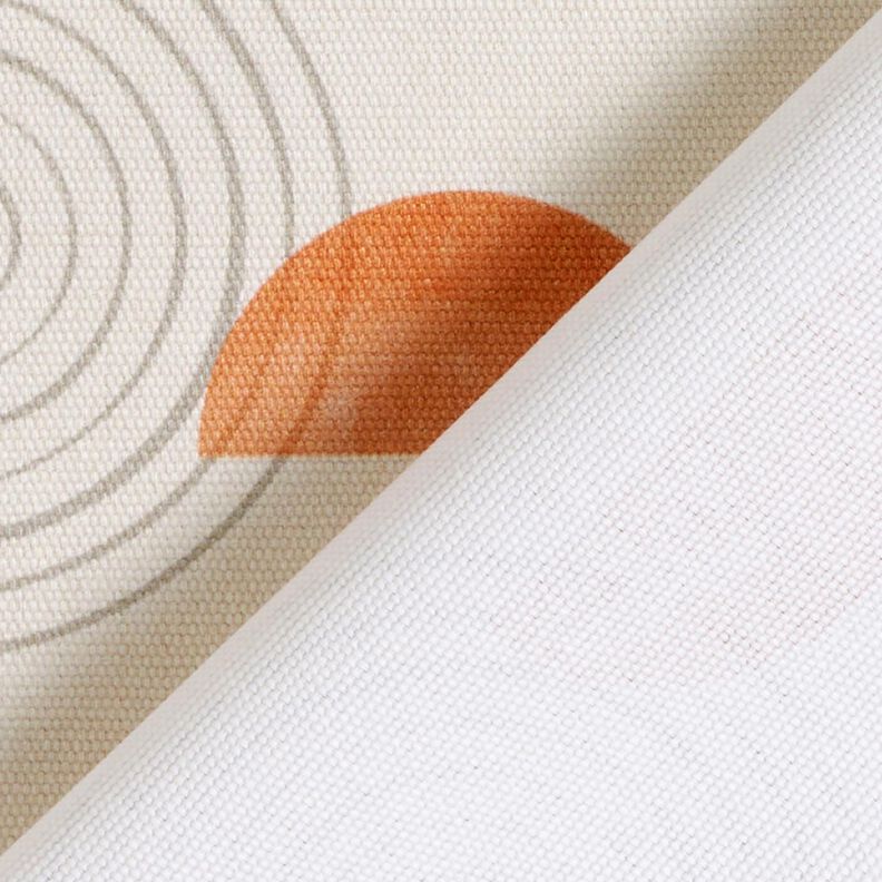 Tassen Panel Canvas Scandinavische kleurenvellen – natuur/currygeel,  image number 5