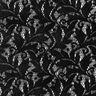 Kanten stof bevlokte bloemen – zwart,  thumbnail number 1