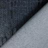 Viscose denim reptielenlook – zwart blauw,  thumbnail number 4