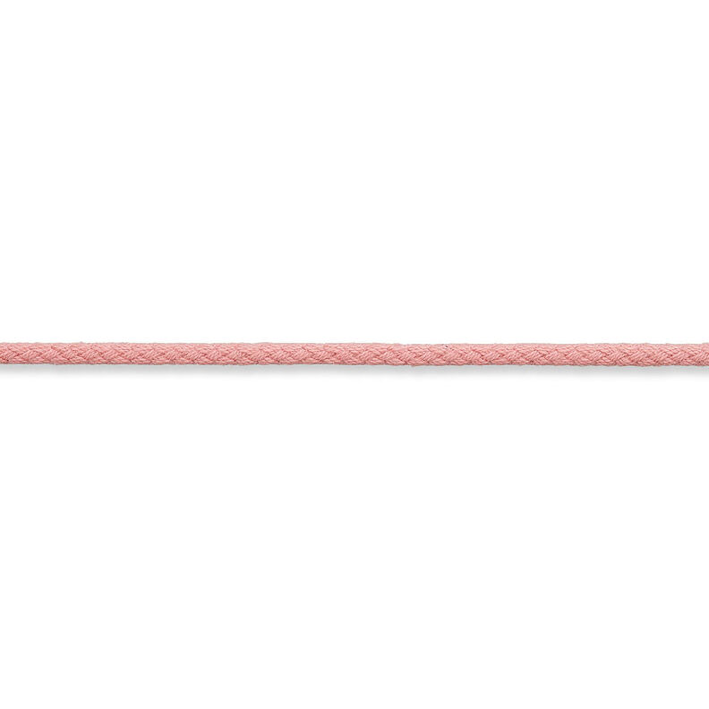 Katoenen koord [Ø 3 mm] – oudroze,  image number 2