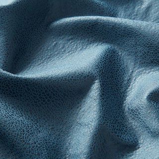 Jersey velours slangenprint – licht petroleum, 