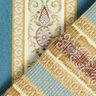 Meubelstof jacquard Biedermeier strepen – creme/blauw,  thumbnail number 3