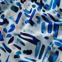 Viscosejersey ikat-motief – babyblauw, 