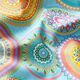 Outdoorstof Canvas Mandalas – turkoois,  thumbnail number 2