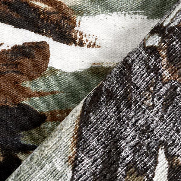Jurk- en blousestof penseelstreken – riet,  image number 5