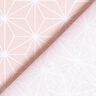 Katoenen stof Cretonne Japanse sterren Asanoha – roze,  thumbnail number 5