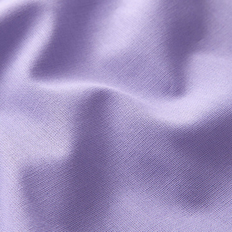 Katoenen stof Cretonne Effen – lila, image number 2