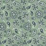 Katoenjersey Paisley – riet/wit,  thumbnail number 1