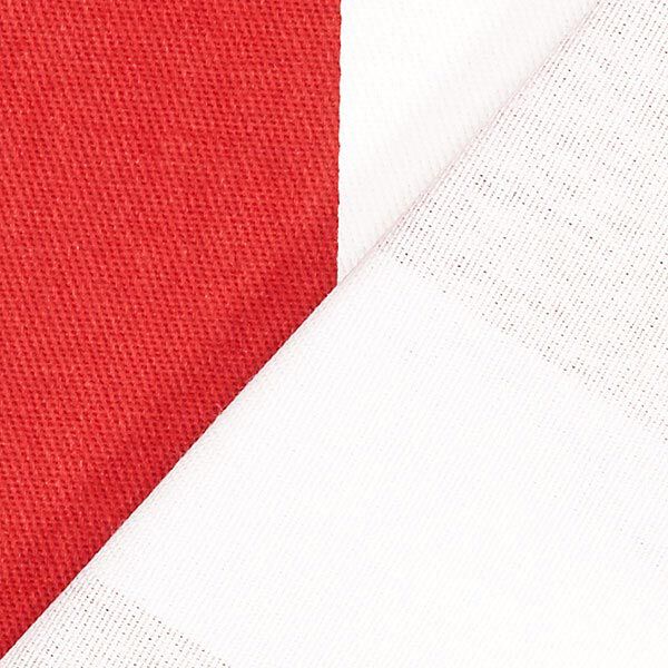 Katoenkeper strepen 4 – rood/wit,  image number 3
