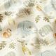 GOTS Katoenen stof cretonne schattige savannedieren – wit,  thumbnail number 2